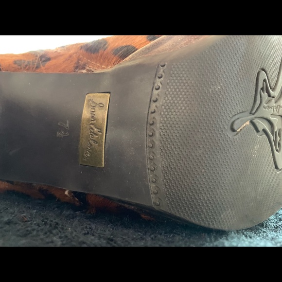 Sam Edelman Leopard Pony Boots - Picture 7 of 8